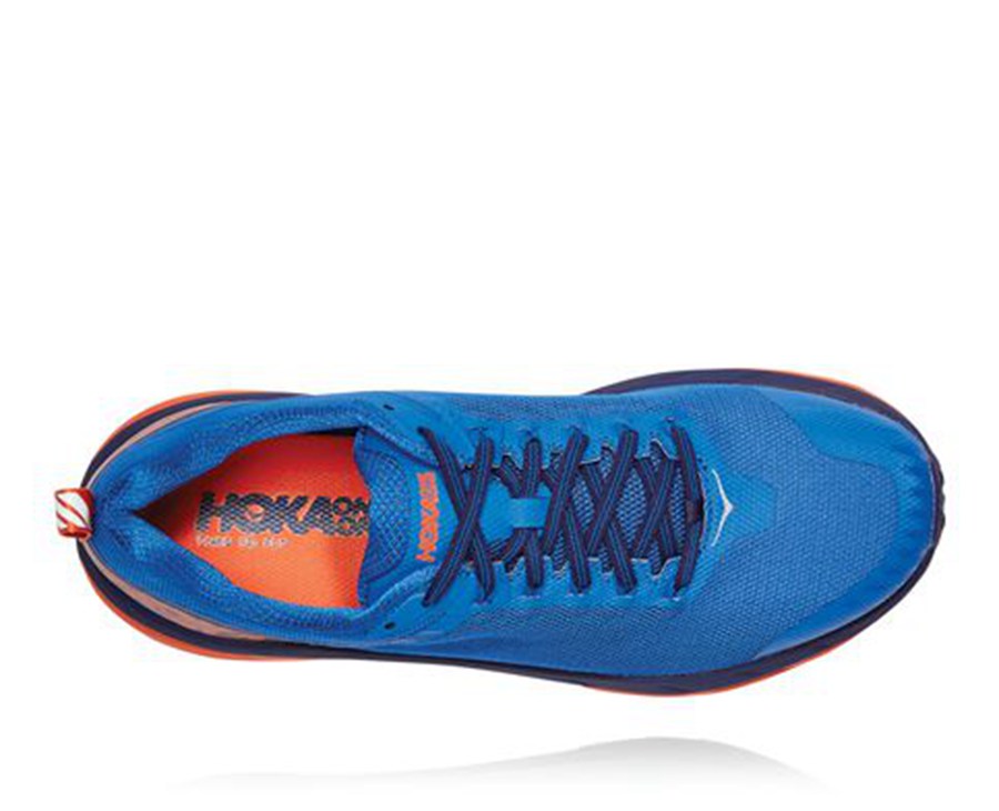 Tenis Hoka One One Trail Hombre Azules - Challenger Atr 5 - HLNJ30218